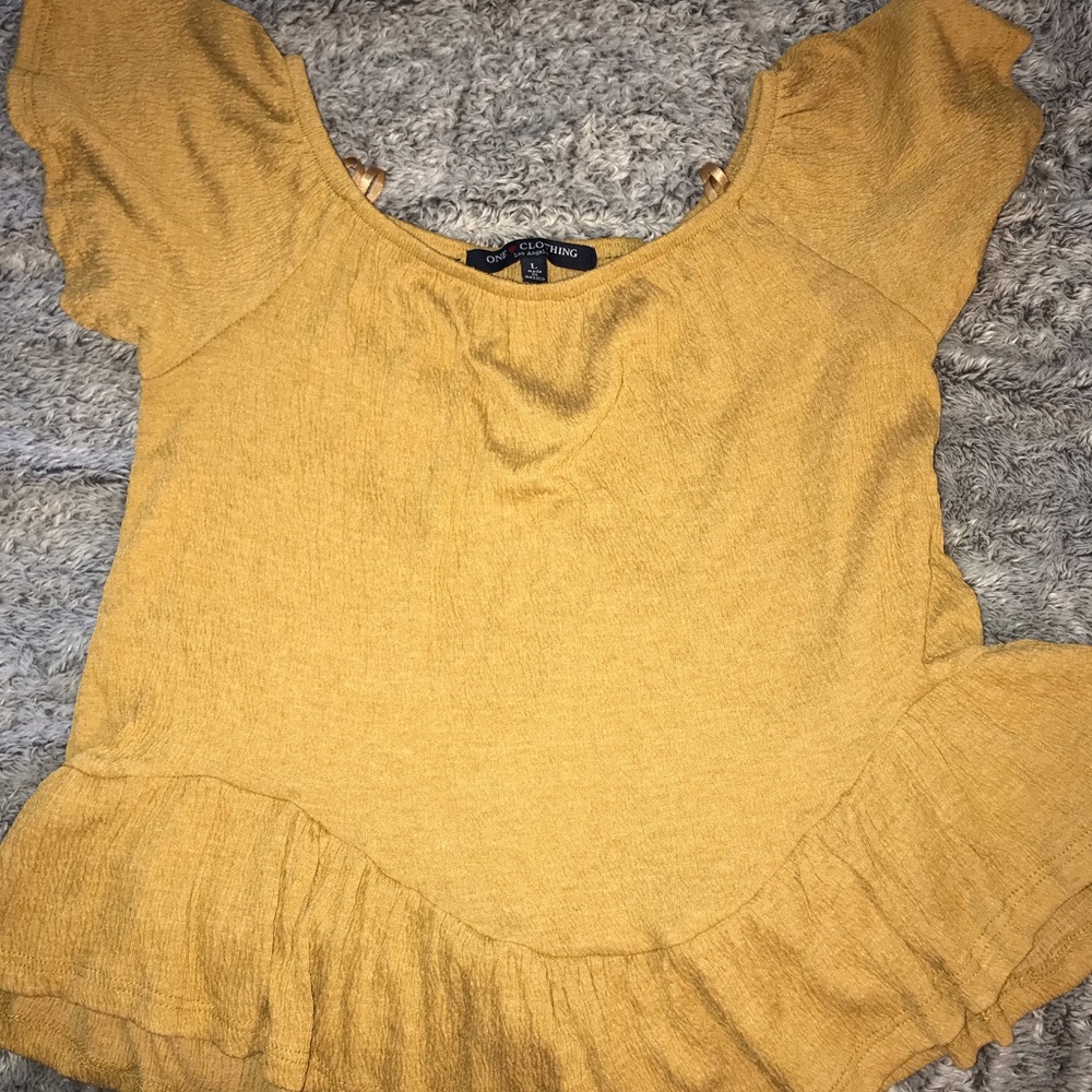 off the shoulder t shirt